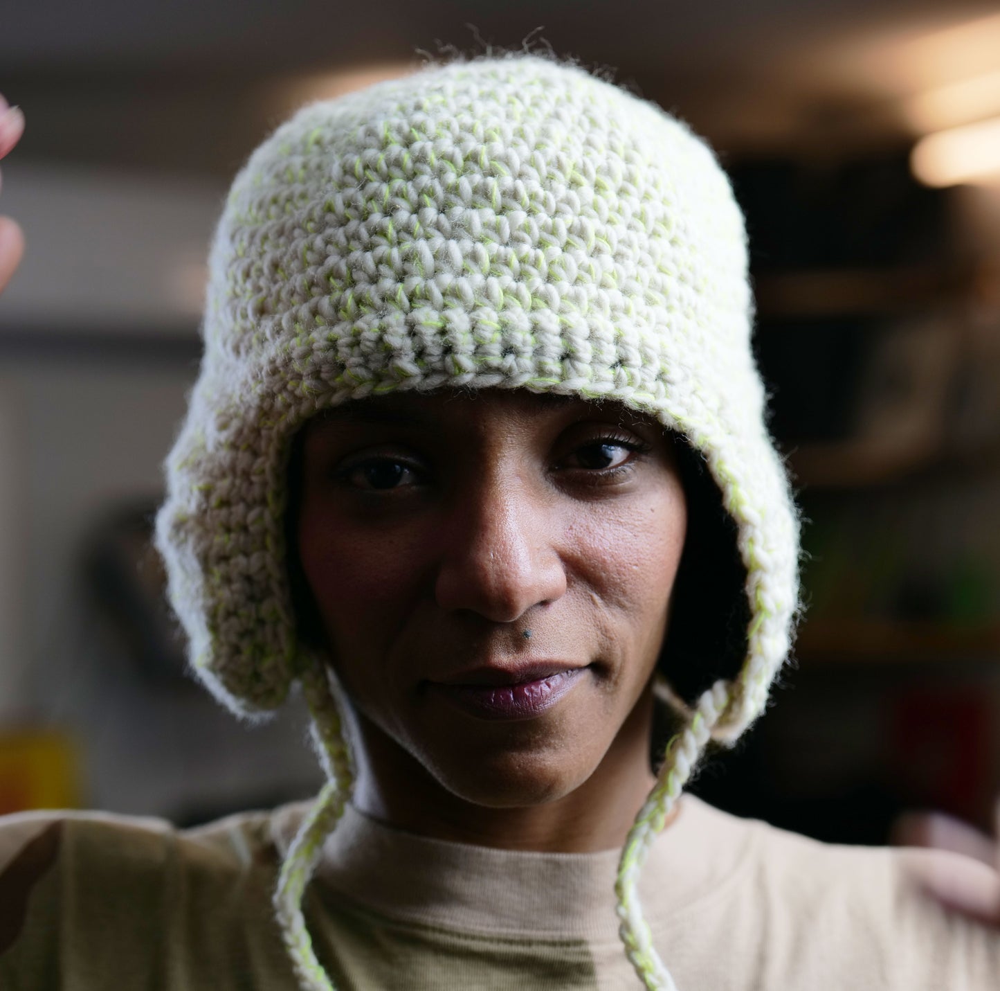 Handmade Chunky Crochet Earflap Hat