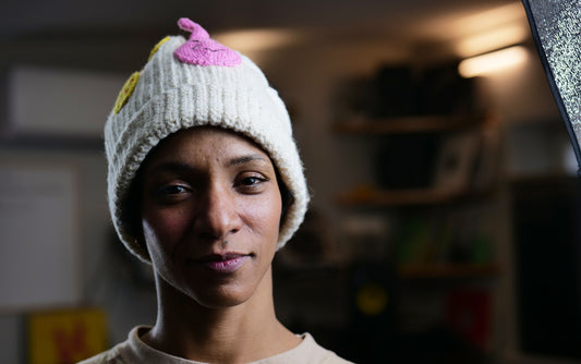 White Knit Hat Buu DBZ