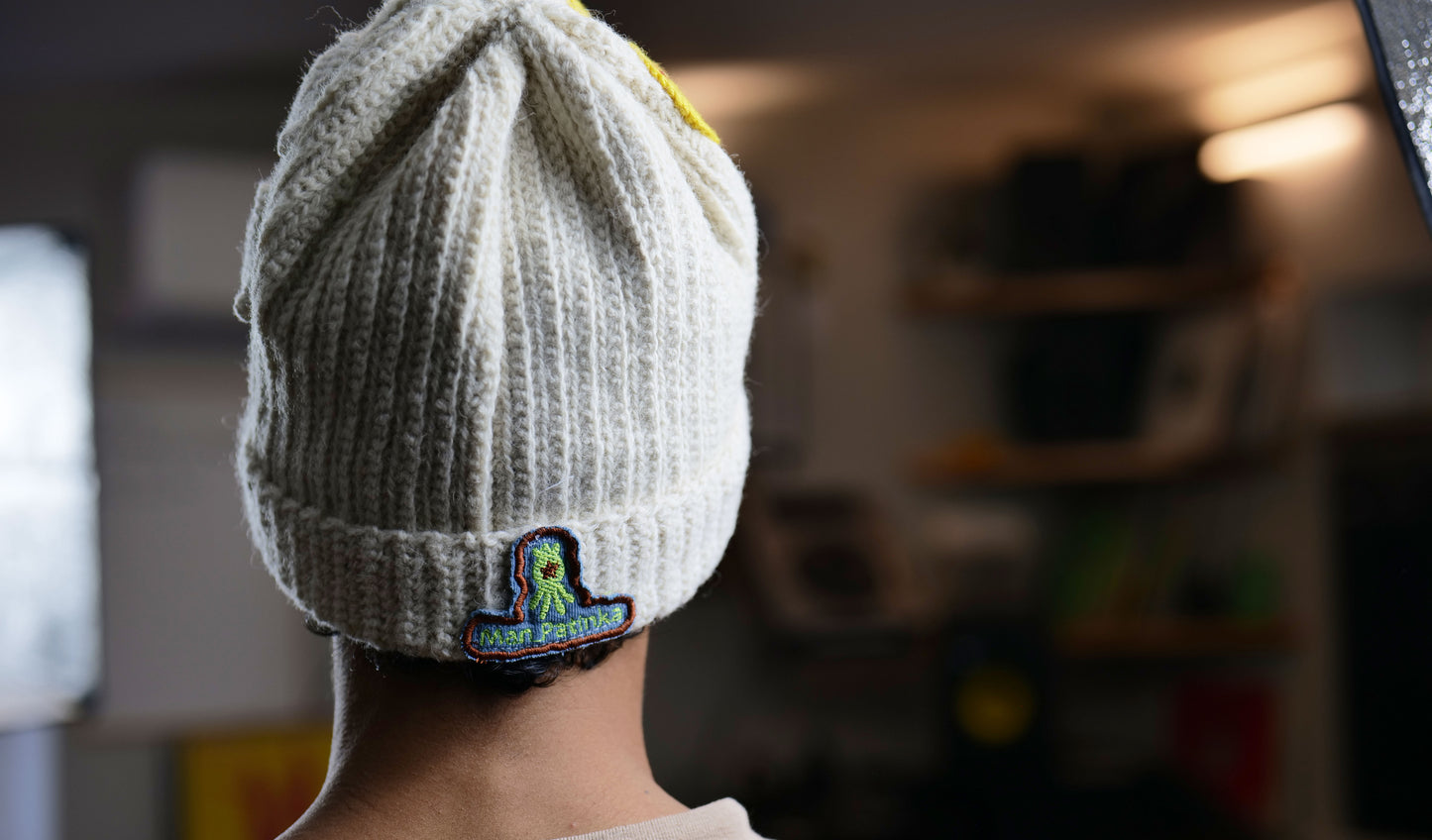 White Knit Hat Buu DBZ