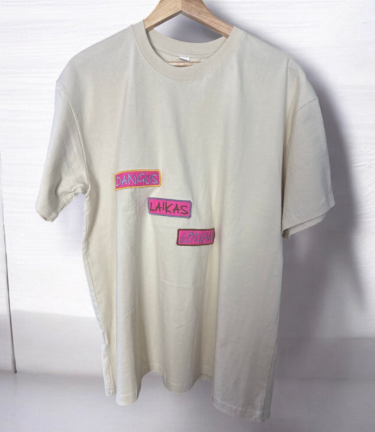 DANGUS / LAIKAS / ŽODŽIAI Tee